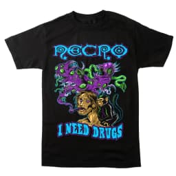 Necro Howie Crackpipe Is A Casual T-shirt Luxury Brand for Both Men and Women Top 2026 New Logo