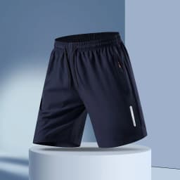 New Men's Plus Size Casual Sports Shorts Summer Quick Dry Breathable Drawstring 5-Inch Athletic Shorts for Running Gym Workout