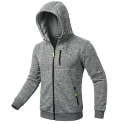 New Zipper Casual Hoodies for Men Outdoor Zip Up Sweatshirts Luxury Work Hoodie Men Fitness Sport Gym Man Fashion Jacket Coats