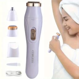Multi Functional 3-in-1 Shaver, USB Charging, Underarm Hair Removal Device, Women's Home Eyebrow Trimmer, Nose Hair Trimmer