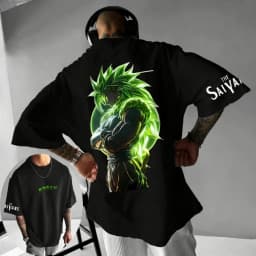 Dragon Ball Z Men's and Women's T-Shirts Vegeta Anime Tee Summer Men's and Women's Short Sleeves T-shirts 2026 New Summer