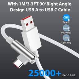 67W Super Fast USB Charger For Xiaomi 13 14 15 Ultra Redmi Note 14 15 Pro POCO F6 F7 X6 X7 Pro Type C Rapid Charging Elbow Cable