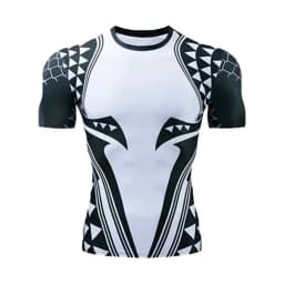 Red Nightwing Short-Sleeved Compression Fashion Shirt Print T-Shirt for Adults 2026 New Product Fitness Loose and Casual Top