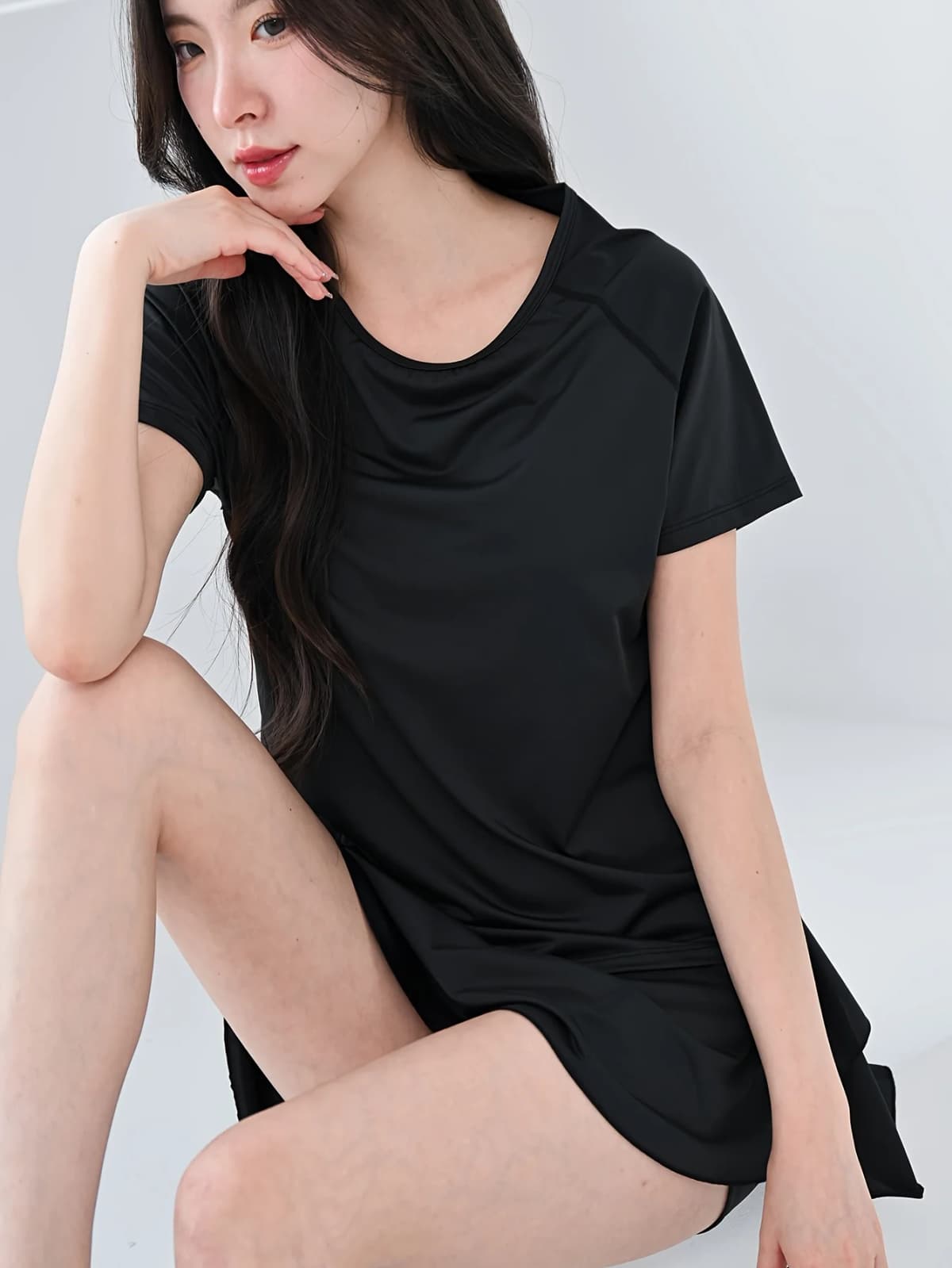 2026 New Summer Back Mesh Fitness Short Sleeve Outdoor Running Breathable Quick-Dry Sports T-Shirt Women
