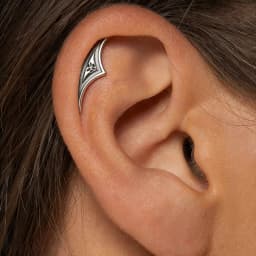CANNER 925 Sterling Silver Hollow Lotus Flower Crown Flat Back Internal Thread Piercing Earring For Women INS Dainty Luxury