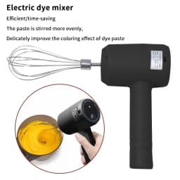 New Dye Stirrer Automatic Mixing Tools Hair Cream Mixer Color Paste Hair Dye Creme Stirrer Tint Mixer Handheld Rechargeable