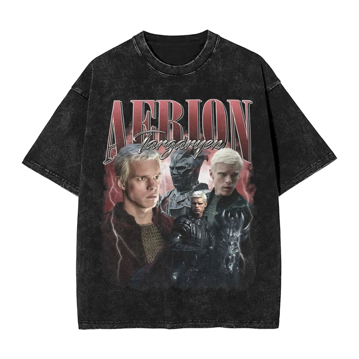 Aerion Targaryen  T-Shirt for Men Valarr Targarye Novelty Pure Cotton Tee Shirt Round Neck Short Sleeve T Shirt Graphic Clothing