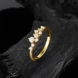 925 Sterling Silver Ring Moissanite Sterling Silver Wedding Engagement Finger Rings Fashion Band For Women Fine Jewelry