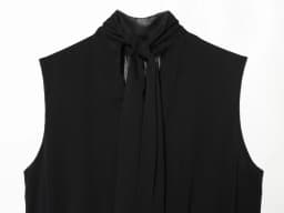Women Black Draped Balloon Vest Tops Summer Female Turtleneck Sleeveless Tank Top Lady Chic Hight Street Crossover Puffed Tops