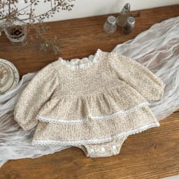 Baby Clothes Summer Baby Girl Bodysuit Floral New Female Baby Full Sleeve Romper Dress Newborn One-piece Jumpsuit 0-3Y