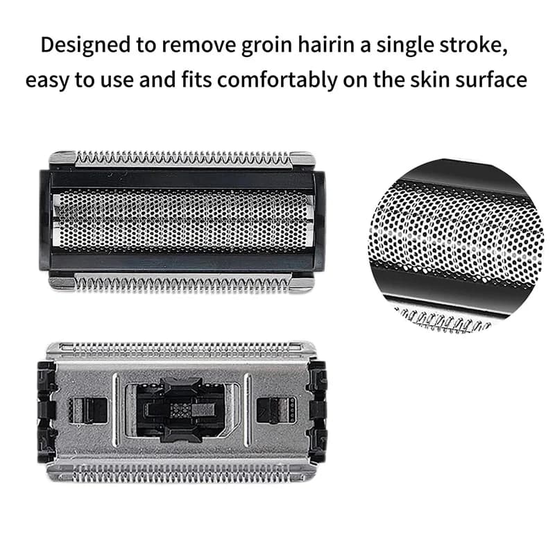 2Pack Shaver Replacement Blade For MANSCAPED The Lawn Mower 5.0 Ultra Skinsafe Replacement Foil Shaver Head Refill A62X