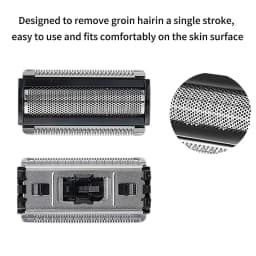 2Pack Shaver Replacement Blade For MANSCAPED The Lawn Mower 5.0 Ultra Skinsafe Replacement Foil Shaver Head Refill A62X