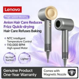Lenovo Y1S high-speed hair dryer, constant temperature, overheat protection, negative ion hair care, professional dry hair, 220V