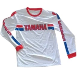 Vintage Commemorative YAMAHA Off-road Riding Jacket Unisex Plus Size Summer Breathable Quick-drying Long-sleeve Sports T-shirt