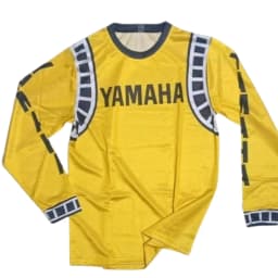 Vintage Commemorative YAMAHA Off-road Riding Jacket Unisex Plus Size Summer Breathable Quick-drying Long-sleeve Sports T-shirt