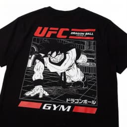 Dragon Ball Animation Sun Wukong Joint UFC Men's and Women's Retro High Quality Cotton Crew Neck Printed T-Shirt Trend Ins Top
