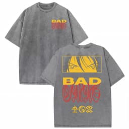 Bad Omens Do You Feel Love Tour 2026 Vintage Washed T Shirt Gothic Rock Band Concert Tshirts Men Women Fashion Oversized T-shirt