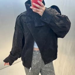 Women's Jacket 2026 New Fashion Spring Long Sleeve Motorcycle Style Jacket Dark Chocolate Color Personality Chic Ladies Outwear