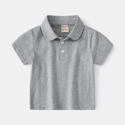 100% Cotton Boys Polo Shirts Kids Toddler Baby 1 to 2 3 4 5 6 7 Years Plain White Blue Children Polos T Shirt Designer Clothes