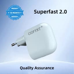 45W GaN PD Fast Charger, Single USB-C Port Mini Wall Charger for iPhone, Samsung Galaxy, Full Series Xiaomi & More