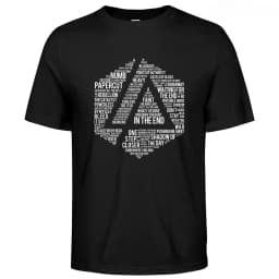 Men's Cotton Summer Legendary Rock Band Graphic Printed T-Shirt Round Neck Casual Style Street Tops For Men and Women