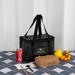 Insulated Cooler Bag, Large Capacity Thermal Lunch Tote, Waterproof Portable Ice Pack for Picnic, Food Delivery, Outdoor Camping