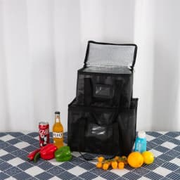 Insulated Cooler Bag, Large Capacity Thermal Lunch Tote, Waterproof Portable Ice Pack for Picnic, Food Delivery, Outdoor Camping