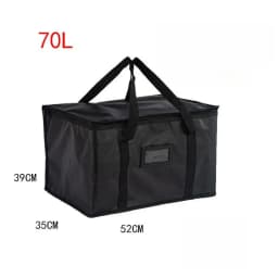 Insulated Cooler Bag, Large Capacity Thermal Lunch Tote, Waterproof Portable Ice Pack for Picnic, Food Delivery, Outdoor Camping