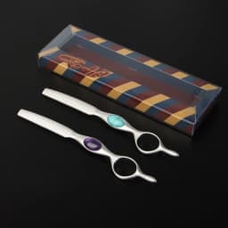 Professional Sharp Barber Razor Blade Purple Dragon Hair Razors Cut Hair Cutting Thinning Knife Salon Tools