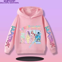 2026 Anime Kpop Demon Hunters Saja Boys Hoodie Boys Girls Long Sleeve Casual Sweatshirt Harajuku Pullover Fans Gift Kids Clothes