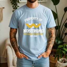 100% Cotton Nostromo T-Shirt Weyland Yutani 2099 Alien Sci-Fi Retro Style Oversized Breathable Casual Short Sleeve