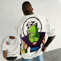 2026 Summer Dragon Ball Retro Pure Cotton Fitness T-shirt Men's Oversized Short-sleeved Family Unisex Children's Casual Shirt