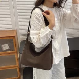 Casual Large Capacity Women's Shoulder Bag Adjustable Strap Solid Color Crossbody Bag Tote Handbag
