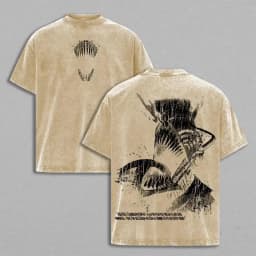 Chainsaw Man Denji Cool Print Tee Men Women Retro Washed T-shirts Oversized Cotton T Shirt Short Sleeve Clothing Harajuku Tshirt