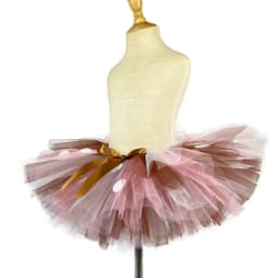 Cute Girls Deer Tutu Skirts Kids Tulle Pettiskirts with White Dots Hairbow Set Kid Halloween Reindeer Costumes Christmas Clothes