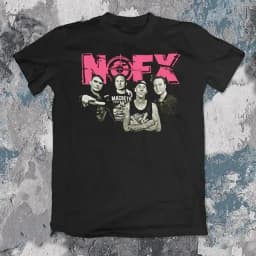 Summer Cotton Tee NOFX Rock Band Graphic T-shirt Oversized Y2k Unisex Men Women High Quality Short Sleeve Tops Fashion Clothing