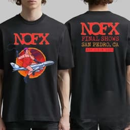 Summer Cotton Tee NOFX Rock Band Graphic T-shirt Oversized Y2k Unisex Men Women High Quality Short Sleeve Tops Fashion Clothing
