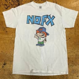 Summer Cotton Tee NOFX Rock Band Graphic T-shirt Oversized Y2k Unisex Men Women High Quality Short Sleeve Tops Fashion Clothing