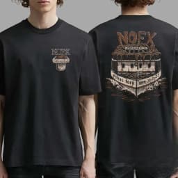 Summer Cotton Tee NOFX Rock Band Graphic T-shirt Oversized Y2k Unisex Men Women High Quality Short Sleeve Tops Fashion Clothing