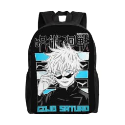 Gojo Satoru Collage Manga Backpack for Men Women Teenage Student Work Daypack Jujutsus Kaisens  Anime College Shoulder Bag Sport