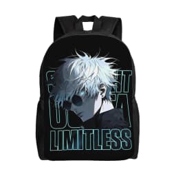Gojo Satoru Collage Manga Backpack for Men Women Teenage Student Work Daypack Jujutsus Kaisens  Anime College Shoulder Bag Sport