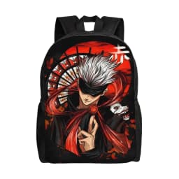 Gojo Satoru Collage Manga Backpack for Men Women Teenage Student Work Daypack Jujutsus Kaisens  Anime College Shoulder Bag Sport