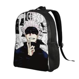 Gojo Satoru Collage Manga Backpack for Men Women Teenage Student Work Daypack Jujutsus Kaisens  Anime College Shoulder Bag Sport
