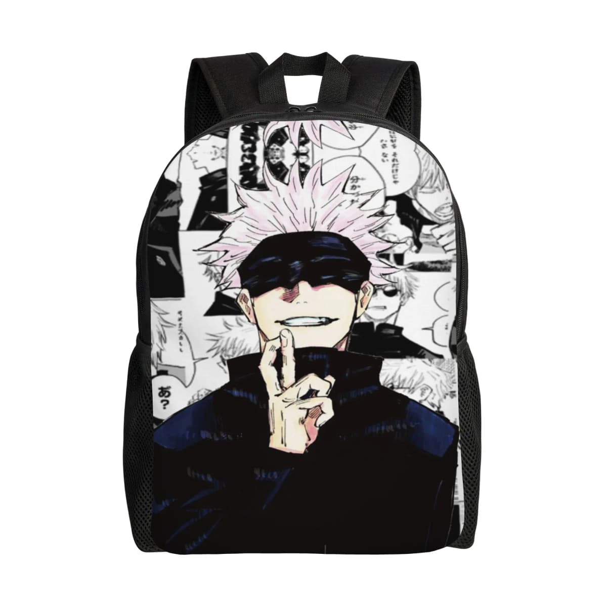 Gojo Satoru Collage Manga Backpack for Men Women Teenage Student Work Daypack Jujutsus Kaisens  Anime College Shoulder Bag Sport