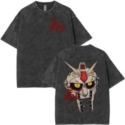 Rapper Mf Doom Tour 2026Vintage Washed T Shirts Men's Women Fashion Oversized T-shirts Y2K Hip Hop Gothic Short Sleeve T Shirts