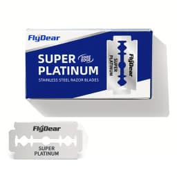 100PCS Stainless Steel Material Durable Barber Shaving Blade Double Edge Safety Razor Extra Stainless Blades