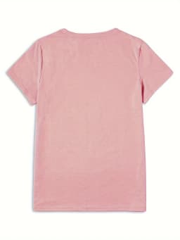 Women's Casual Round Neck T-Shirt with Peace Love Dr Pepper Print Short Sleeve Knit Regular Fit Graphic Tee for All Seasons