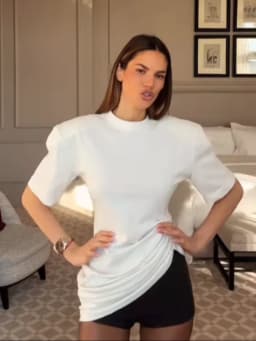 Casual Timeless Ruched Top Relaxed Classic Office Women Blouses Stylish Lady Minimalist Fashion Outfits