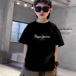 Children Clothes Brand Letters Print T-shirt 3-12Yrs Boys Girls Short-sleeved Top+Shorts Casual Fashion Sports Set Clothing