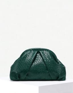 New Style Riveted Pleated Handbag for Women, Clutch Bag, Zipper Bag, Fashionable, Casual, Simple, Daily Commute, Evening Party B